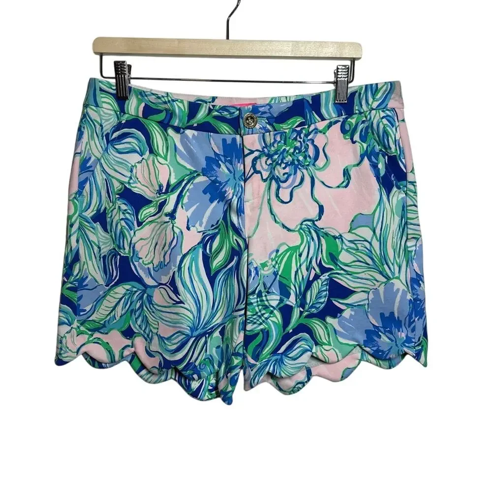 Lilly Pulitzer Darci Resort Ponte Knit Scalloped Hem 7
